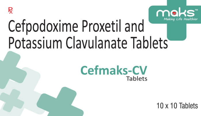 Cefmaks-CV Tablets Maks Lifecare